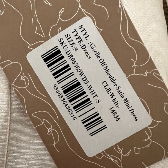 ✨NWT MESHKI GISELLE OFF THE SHOULDER MINI DRESS✨ - Picture 6 of 10